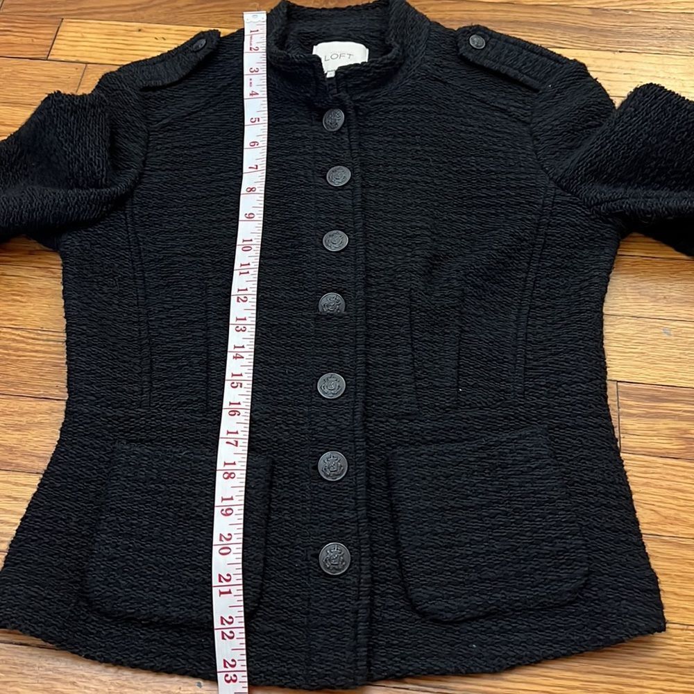 Ann Taylor Loft Sweater Jacket Size 4 - Picture 14 of 16
